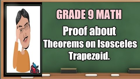 Theorems On Isosceles Trapezoid