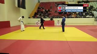 Hüseyi̇n Doktur - Tuğrul Koçak Pi̇negöz 66Kg Bronze 2023 Ümi̇tler Türki̇ye Judo Şampi̇yonasi Osmani̇ye