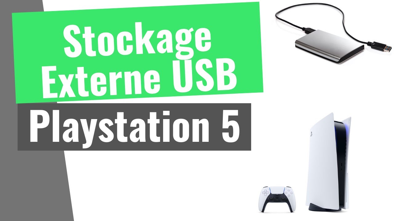 MAJ] Playstation 5 - Le Stockage étendu USB est maintenant