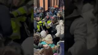 Boston police arrest protesters at Emerson College encampment