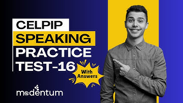 16th CELPIP Full Speaking Test with Answers by Modentum