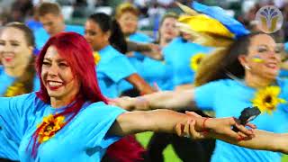 World Famous Ukrainian Dance Flashmob Scores the Winning Goal with Their Stunning Performance