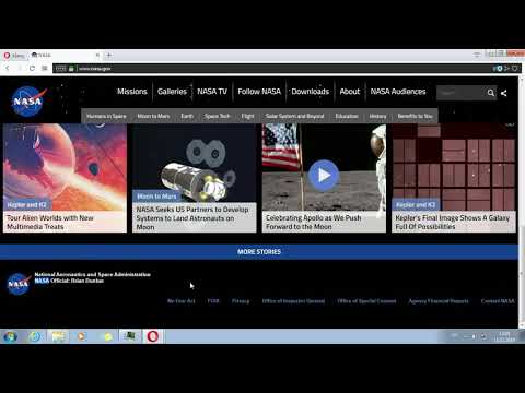 Me hacking NASA with HTML5 - YouTube