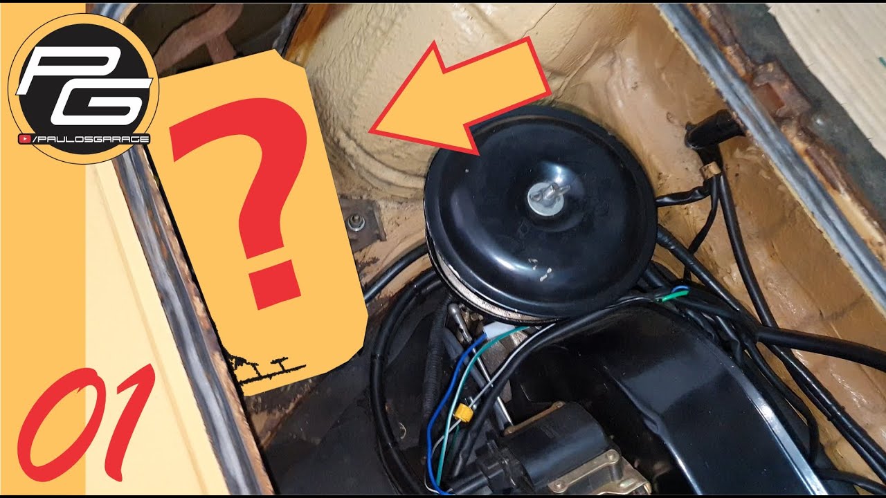 Vamos começar! Como trocar a bateria de lugar na VW Brasilia