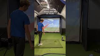 Using the GC QUAD from #foresightsports#golf