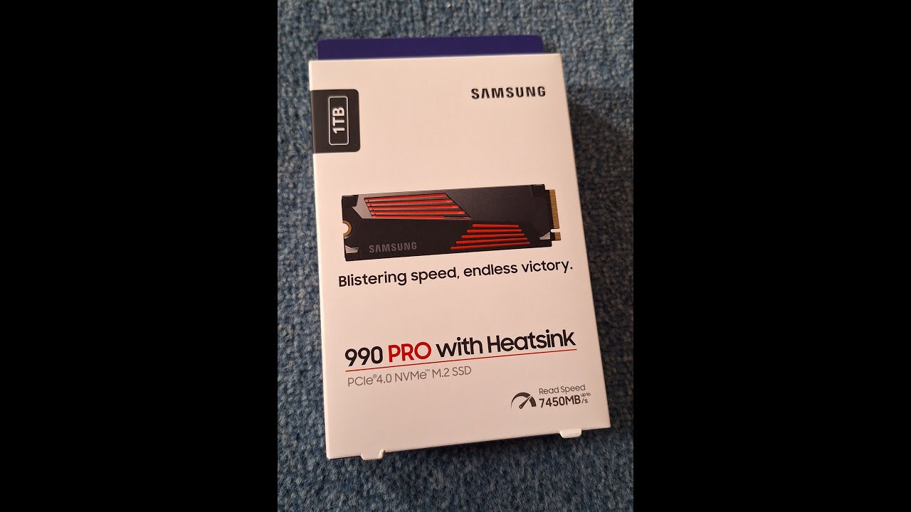 Speed Test PS5 SSD disk Samsung 990 PRO with Heatsing 1TB YouTube
