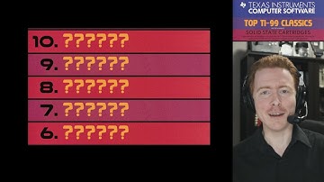 My 15 top 80s-era TI-99/4A classics - Part Two - #10 through #6