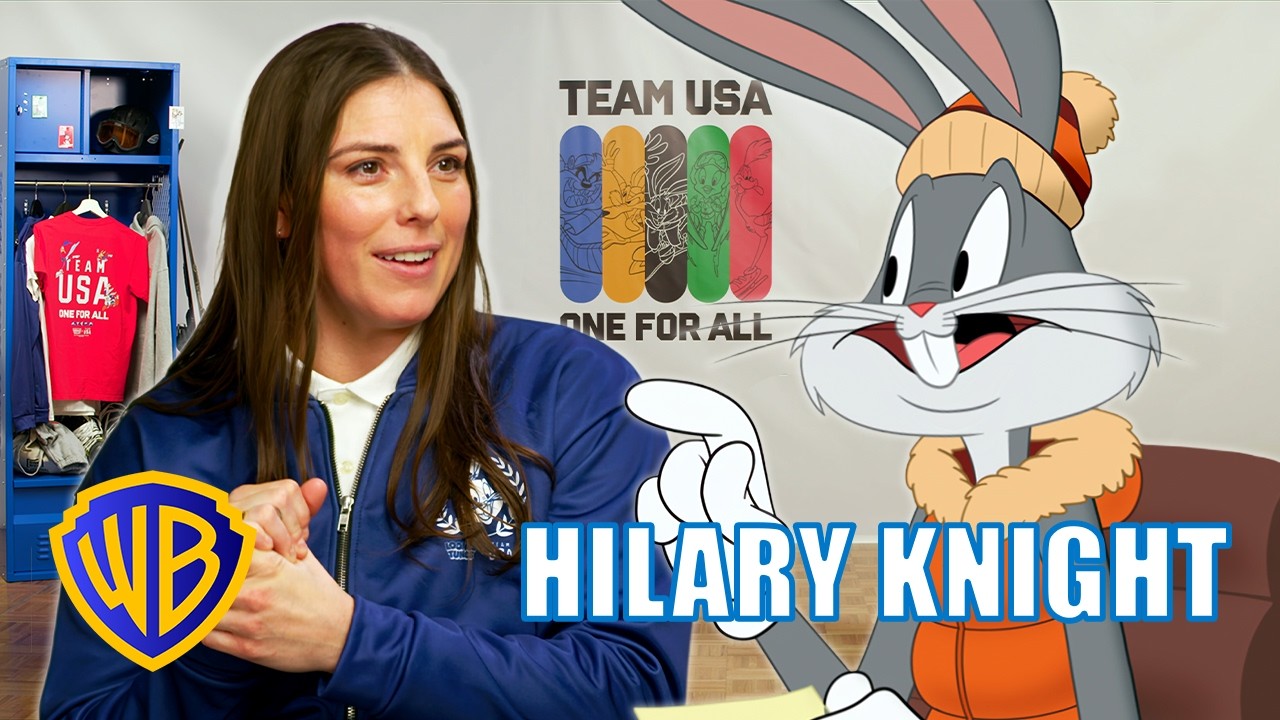 Hilary Knight 🇺🇸🏒 Looney Tunes Presents: Sports Talk with Bugs Bunny | 