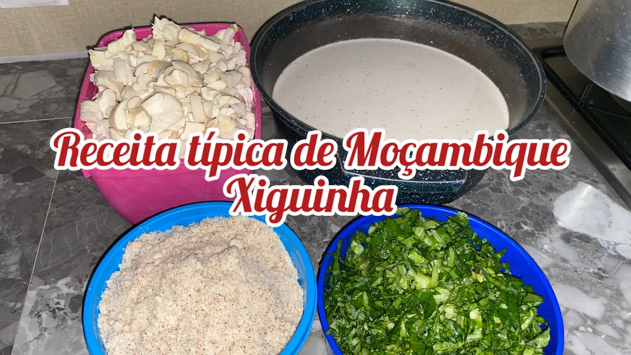 XIGUINHA DE COUVE 🥬 UM PRATO TÍPICO DE MOÇAMBIQUE RECEITA 