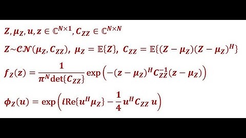 The PDF and CF of a Complex-Valued Circularly-Symmetric Gaussian Random Vector