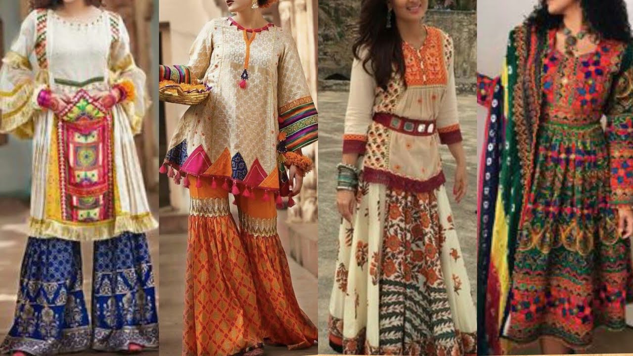 balochi dress design 2018