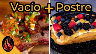 Vacío con chimichurri a la Mexicana + Postre parrillero | toque y sazon