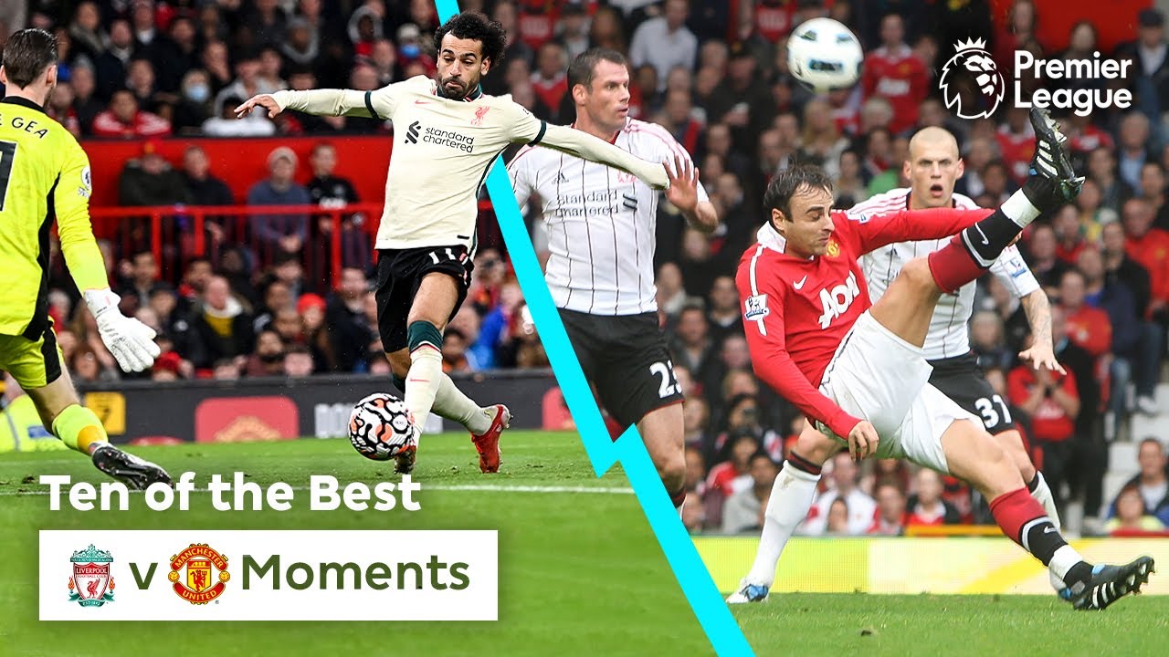 10 UNFORGETTABLE Liverpool vs Manchester United Moments | Premier ...