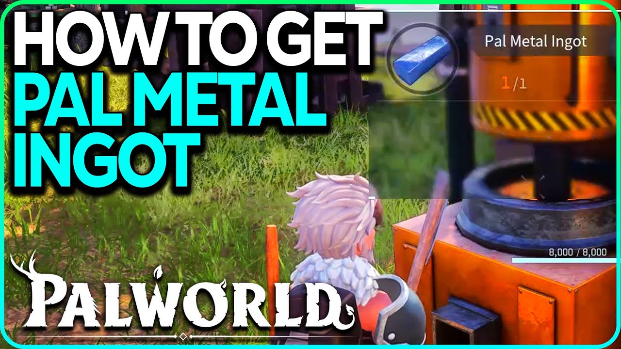 How to get Pal Metal Ingot Palworld - YouTube