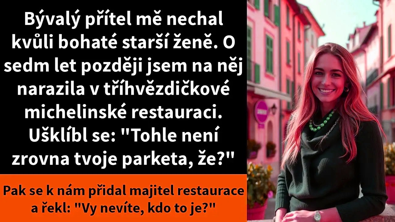 Potkala jsem ho v nejluxusnější chicagské restauraci, když jsem slavila úspěch, na který jsem dřela sedm let. Ethan, muž, který mě kdysi opustil s tím, že se bez něj nikdy neprosadím, seděl...