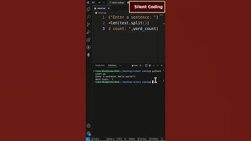 How To Count Words In A String Using Python?- Python Tutorial #2