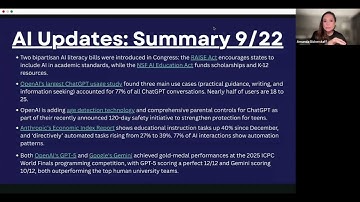 AI + Education Weekly Updates - Week of 9/22/25