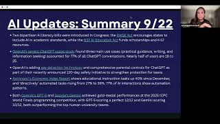 AI + Education Weekly Updates - Week of 9\/22\/25