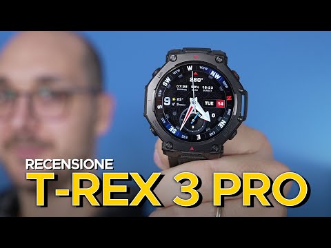 Video TORCIA, PERCORSI OFFLINE e CHIAMATE: Recensione Amazfit T-Rex 3 Pro