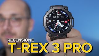 TORCIA, PERCORSI OFFLINE e CHIAMATE: Recensione Amazfit T-Rex 3 Pro screenshot 1