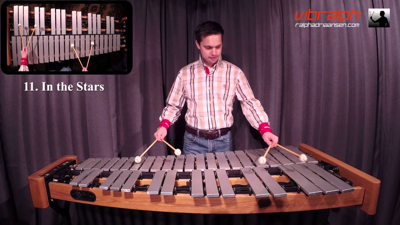 Vibralph 11. In the Stars / Solo Jazz Vibraphone Etudes by Arthur Lipner YouTube