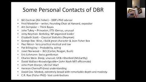 Donald Rubin |  Why do some universities have separate departments of statistics?