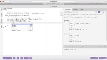 Minimum Path Sum - LeetCode 64