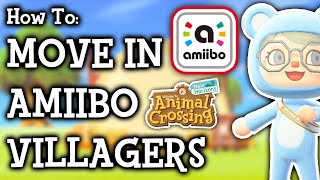 How To Move Villagers to Your Island With Amiibo Cards | Animal Crossing New Horizons
