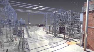 3D Laser Scan of Waterloo Power Plant Substation