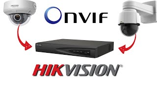 Add ONVIF cameras to Hikvision NVR (Enable ONVIF)