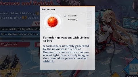 HOW TO GET RED NUCLEUS TOWER OF FANTASY