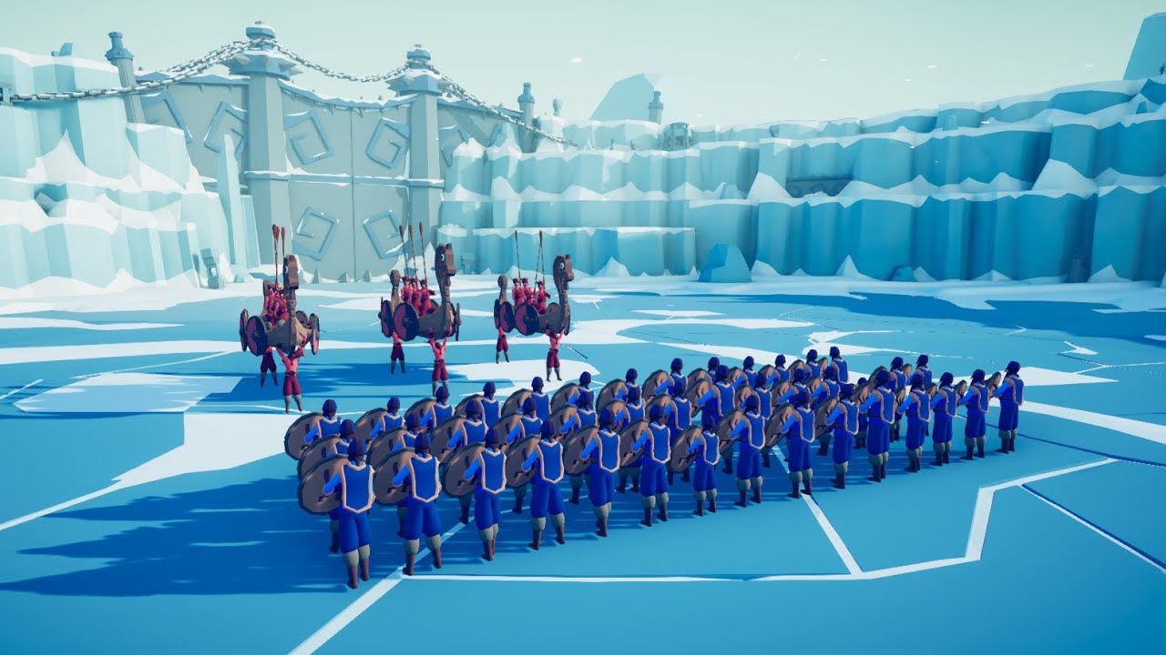 LONGSHIP vs BRAWLER - Totally Accurate Battle Simulator TABS