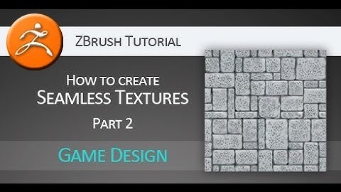 Tutorial: Creating  seamless texture for games PART 2 (Pixologic ZBrush)