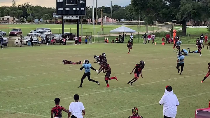 Duane Simon III Fort Pierce FireHawks Red 14u Foot...