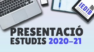 Presentació Iedib Curs 20-21