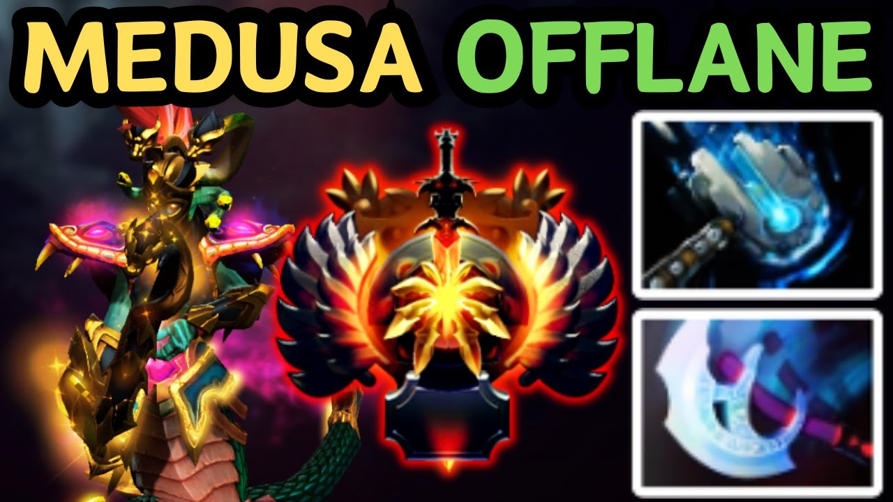 🔥 THIS IS HOW OFFLANE MEDUSA BECOMES IMPOSSIBLE TO KILL | DOTA 2 🔥