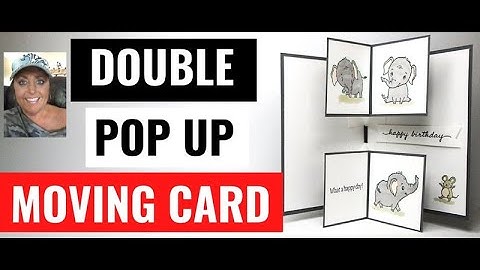 Double  Pop  Up  Fun  Fold  Card