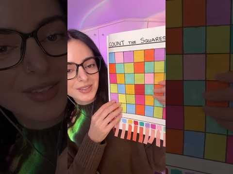 簡単な視覚テスト✨ #asmr #asmrsleep #triggersforsleep #asmrrelaxation