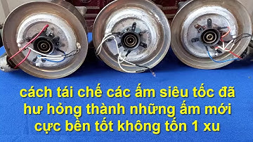 những ấm siêu tốc hư hỏng đừng vội vứt đi,cách tái chế sử dụng  lại cực bền  không tốn 1 xu!