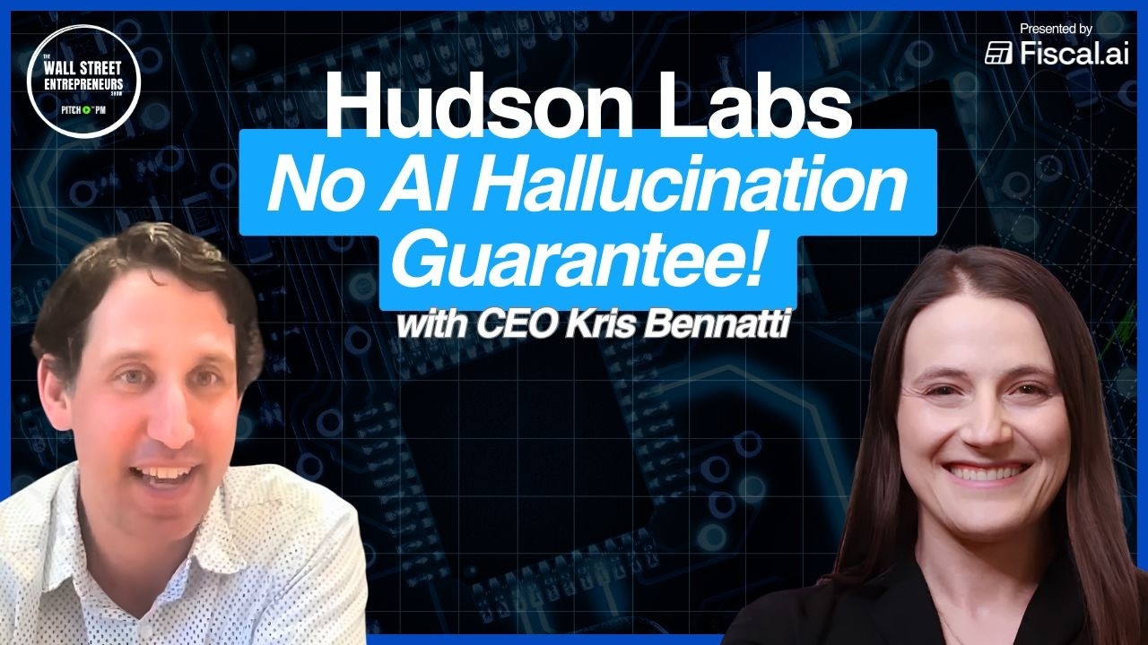 EP.44 - Hudson Labs: No AI Hallucination Guarantee! With CEO Kris Bennatti