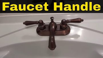 How To Tighten A Loose Faucet Handle-Step By Step Tutorial