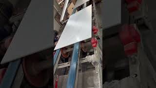 Daily Production Line At A Chinese Tile Factory.