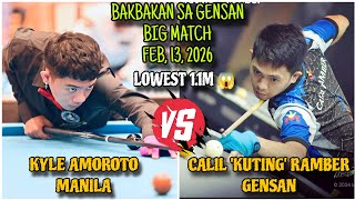 Big Match | Kyle Amoroto Vs Kuting Gensan | Parehas 10Ball Race-23