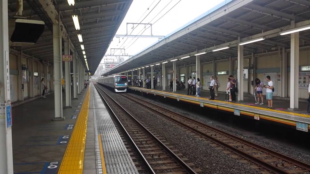 Tozai Line Action @ Nishi-Kasai Station [西葛西駅]