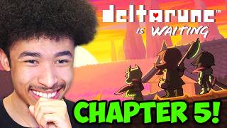 DELTARUNE CH 5 WEIRD ROUTE REACTION (WTF DID I WATCH???)