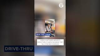 Video captures Wendy's drive-thru chaos in Ewing Twp.; 3 facing charges