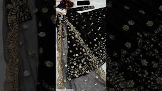 3 pcs women&#39;s stitched Embroidered maxi