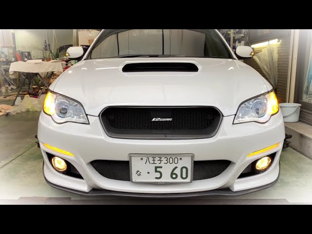 前期型BP5を後期型フェイスに色々ワンオフ加工 - YouTube