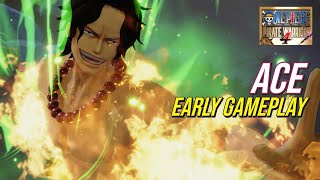 One Piece Pirate Warriors 4 - Ace Gameplay Non Maxed