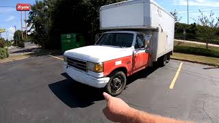 1980s 1990 U HAUL MOVING TRUCK TOUR 7 3L DIESEL